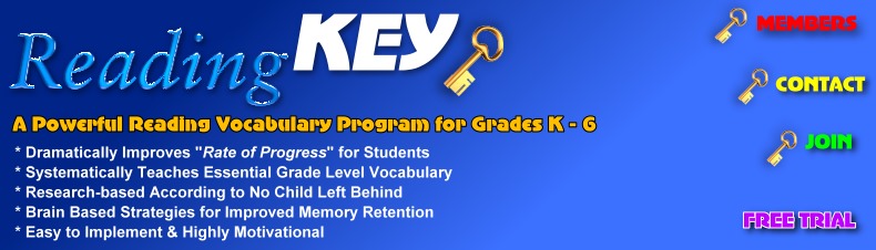 Reading Vocabulary Program Grades K 1 2 3 4 5 6